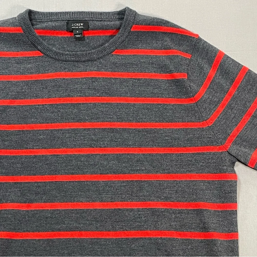 J Crew 100% Merino Wool Classic Lightweight Crewneck Sweater - Mens Small